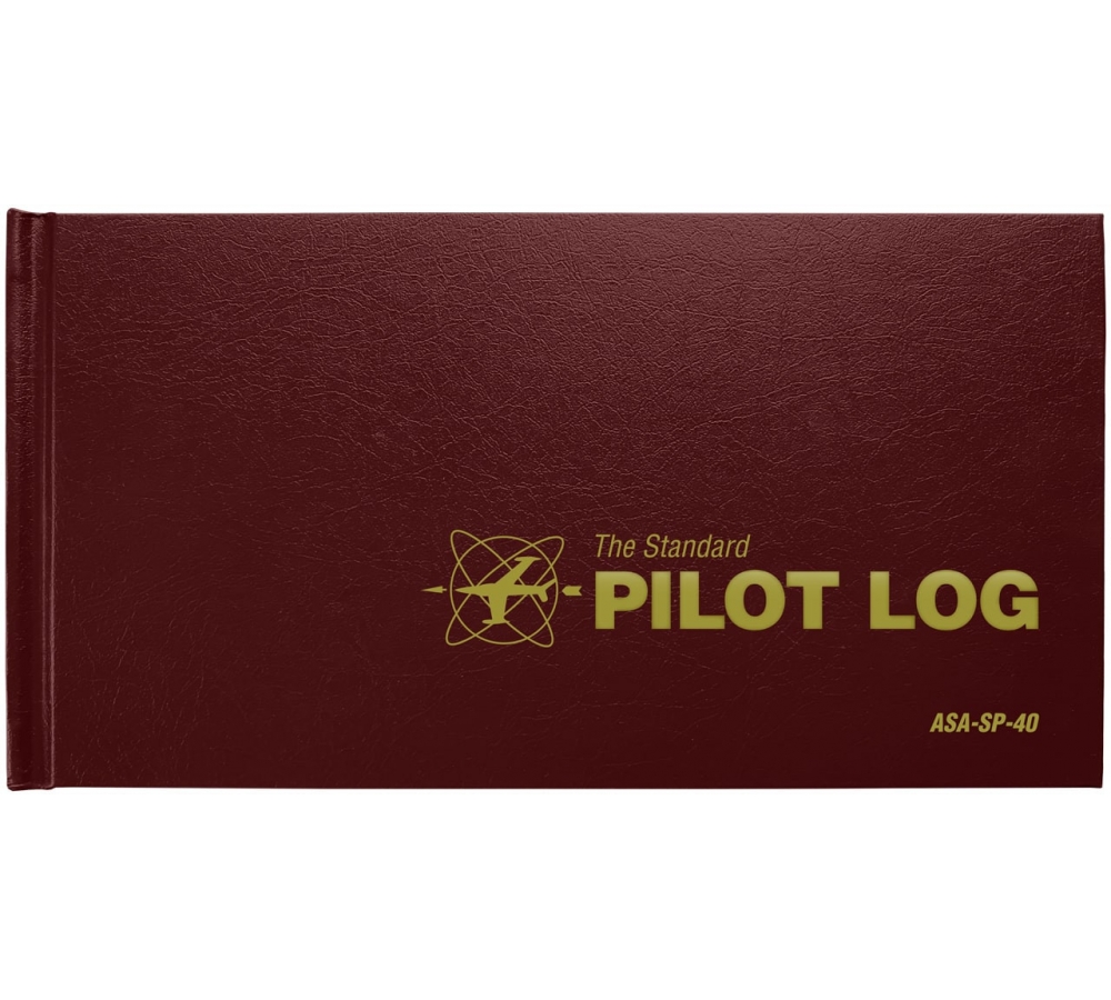 The Standard® Pilot Log (Burgundy)