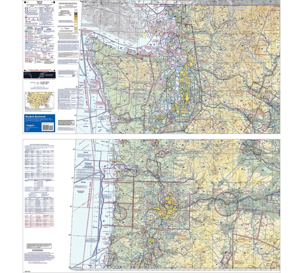 Student Sectional Aeronautical Chart Study Tool
