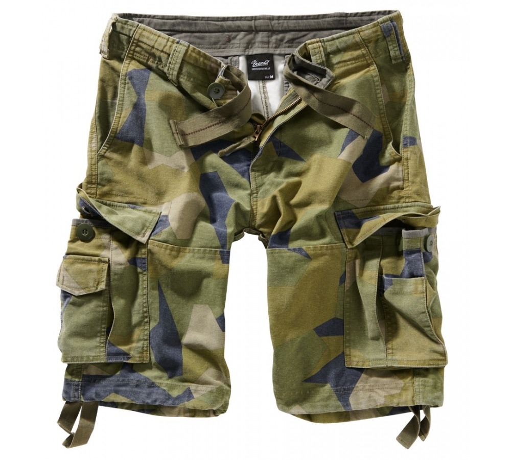 Short Vintage camouflage suédois M90