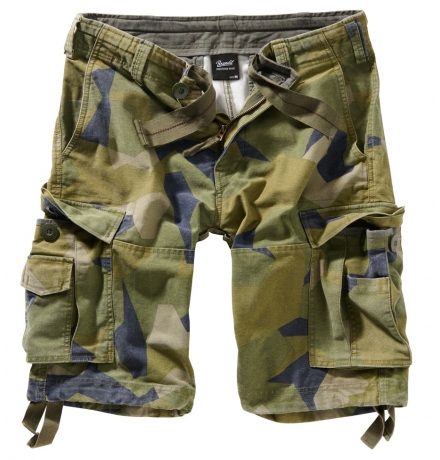 Short Vintage camouflage suédois M90