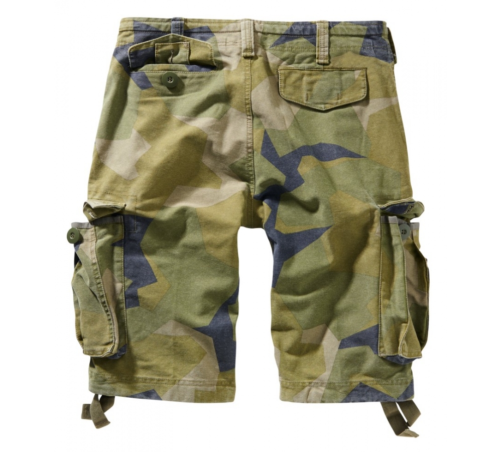 Short Vintage camouflage suédois M90