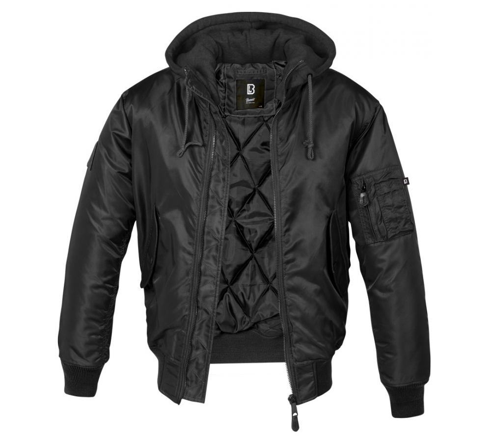 Bluza z kapturem MA1 czarna