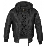 Bluza z kapturem MA1 czarna
