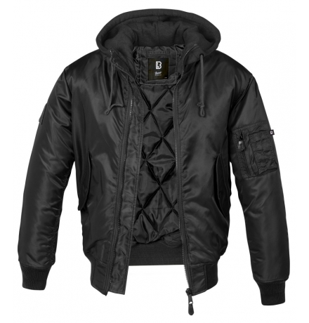 Bluza z kapturem MA1 czarna