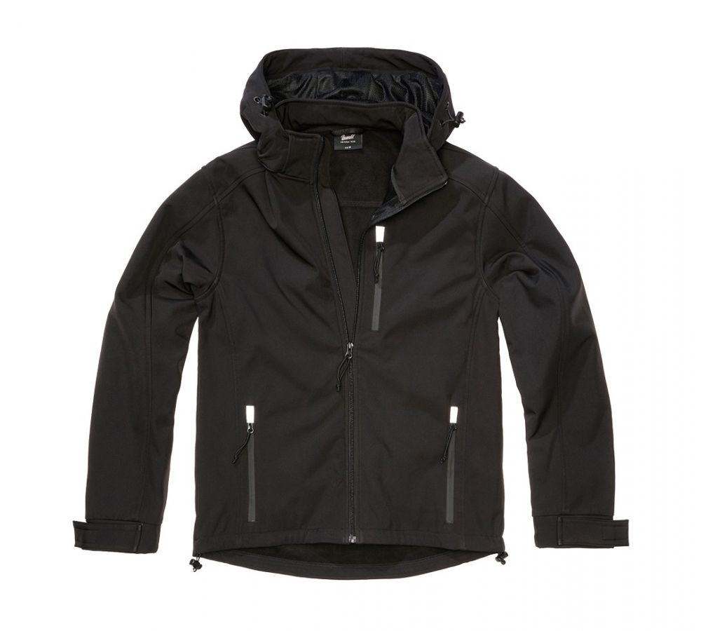 Softshelljacket Hurricane  schwarz