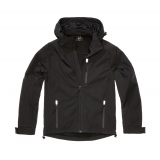 Softshelljacket Hurricane  schwarz