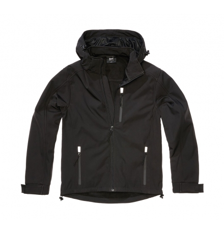 Softshelljacket Hurricane  schwarz