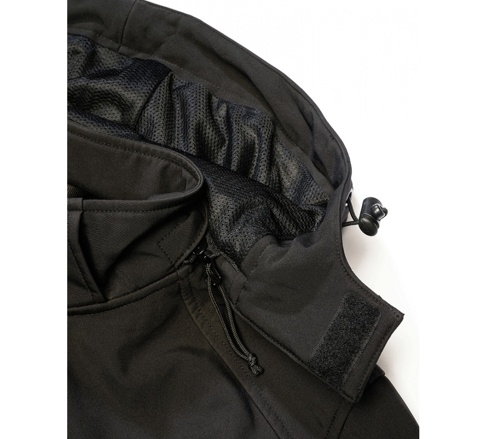 Softshelljacket Hurricane  schwarz