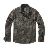 Camisa Slim Fit de Manga Larga woodland