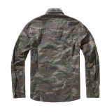 Camisa Slim Fit de Manga Larga woodland