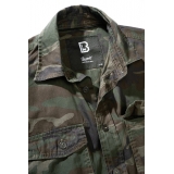 Camisa Slim Fit de Manga Larga woodland