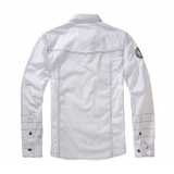 Luis Vintage Shirt Long Sleeve white