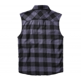 Check Shirt Sleeveless black/grey