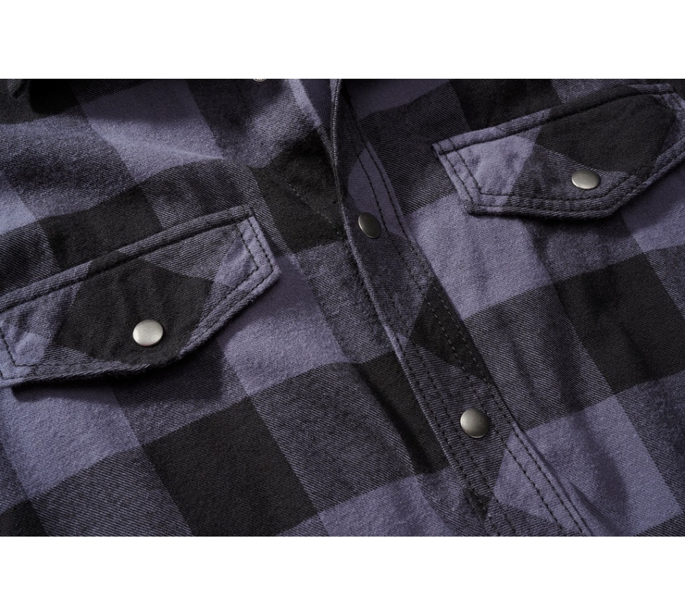 Check Shirt Sleeveless black/grey