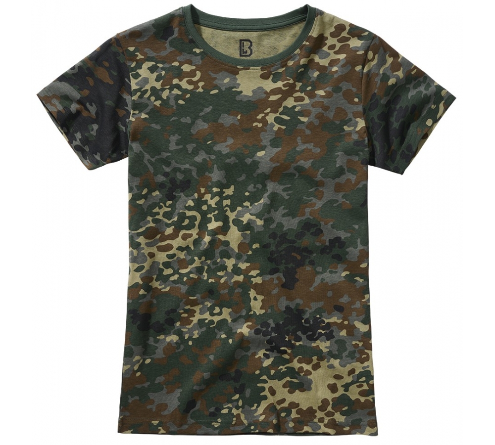 Damska koszulka flecktarn