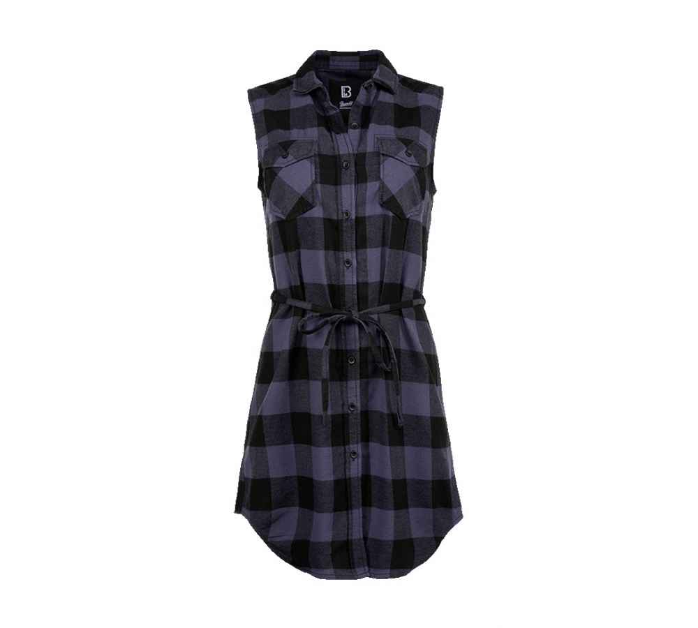 Women Gracey Longshirt Sleeveless black/grey