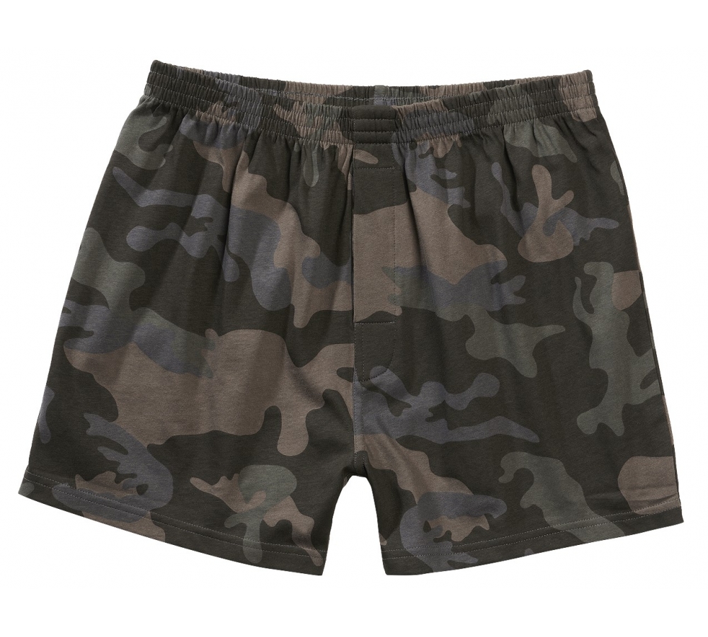 Boxer Shorts camouflage foncé