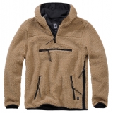 Pull Ouvrier Teddyfleece camel