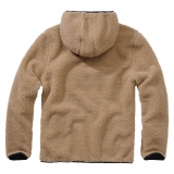 Pull Ouvrier Teddyfleece camel