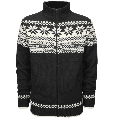 Norwegian Cardigan schwarz