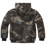 Kids Frontzip Windbreaker darkcamo