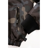 Kids Frontzip Windbreaker darkcamo