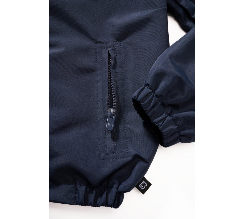 Coupe-vent Frontzip Été Enfant bleu marine