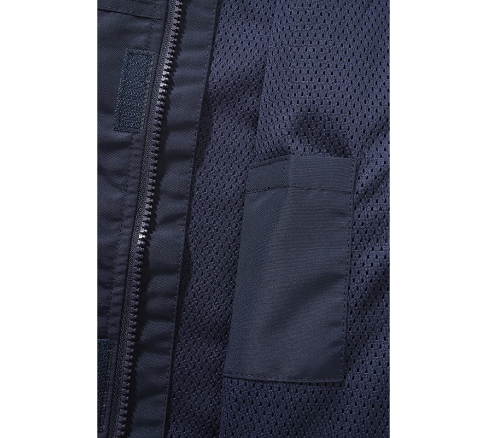 Coupe-vent Frontzip Été Enfant bleu marine