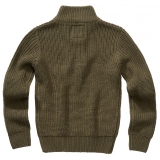 Kids Marine Pullover Troyer olive