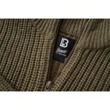Kids Marine Pullover Troyer olive