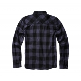 Motцrhead Check Shirt Long Sleeve black/grey