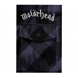 Motцrhead Check Shirt Long Sleeve black/grey