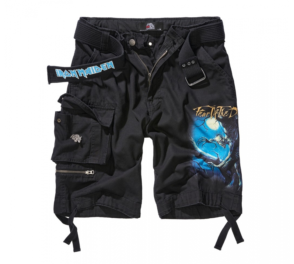 Short Savage Iron Maiden Fear of the Dark noir