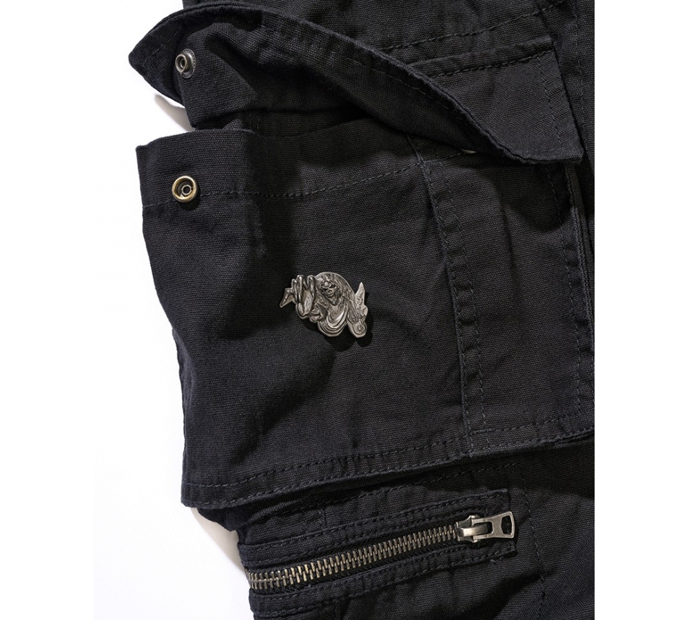 Short Savage Iron Maiden Fear of the Dark noir