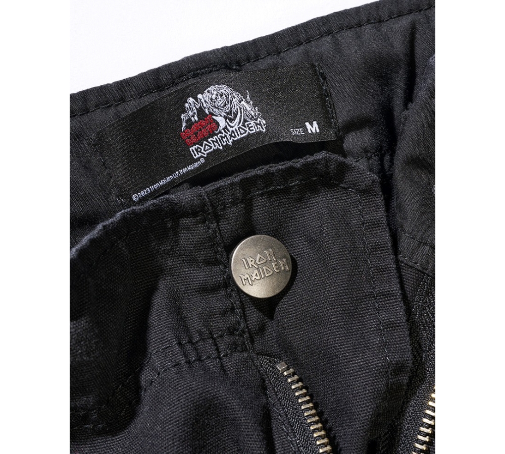 Short Savage Iron Maiden Fear of the Dark noir