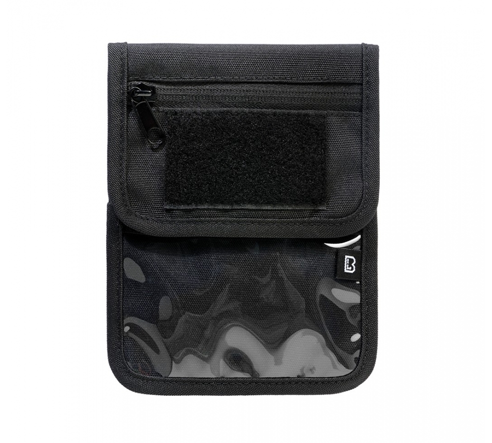 Chest Pocket, siyah, patch alanı, Brandit