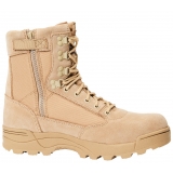 Tactical Boots Zipper camel