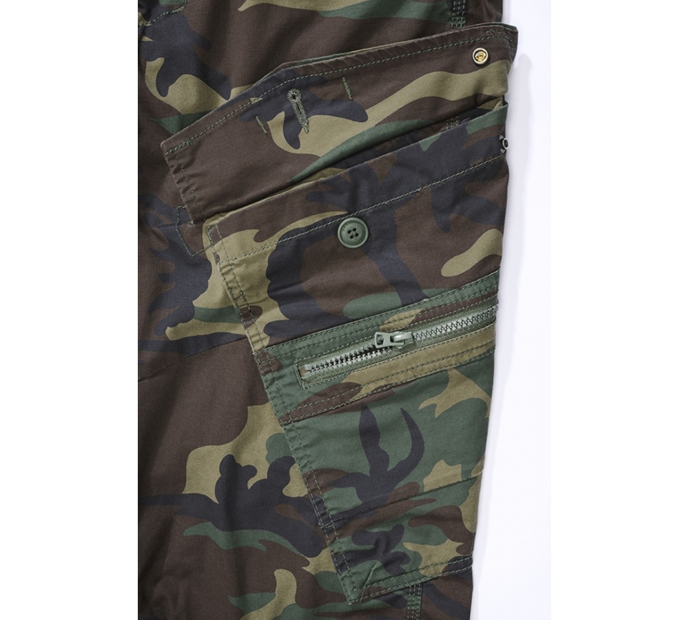 Hose "Adven Slim Fit" - Brandit -  woodland