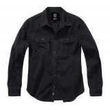 Brandit Women Vintage Shirt Long Sleeve, Schwarz