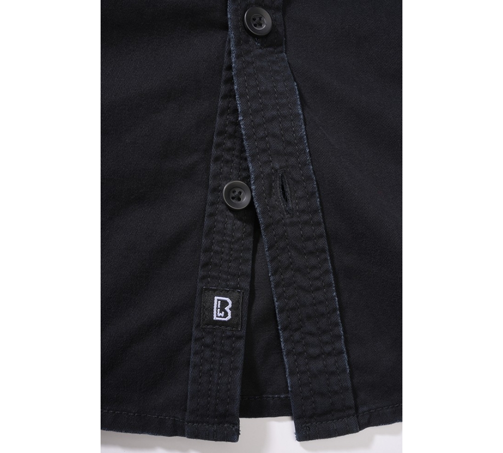 Brandit Women Vintage Shirt Long Sleeve, Schwarz