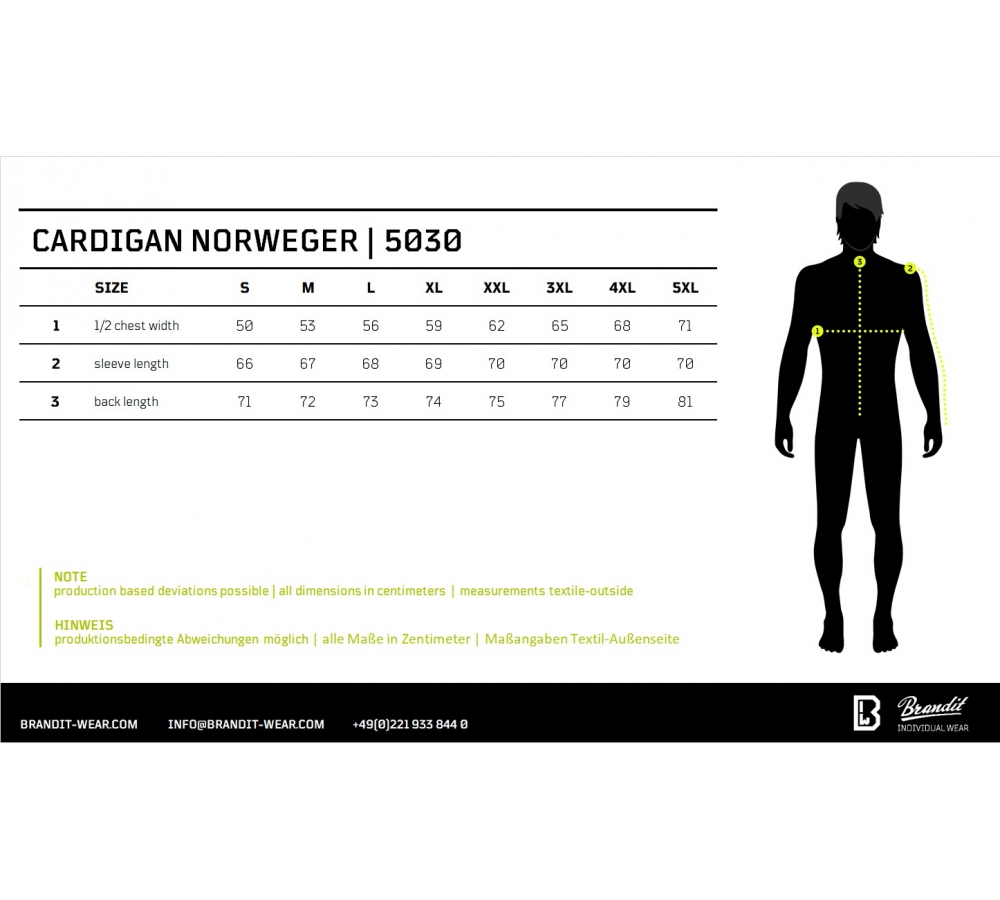 Norwegian Cardigan schwarz