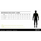Motцrhead Check Shirt Long Sleeve black/grey