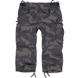 Short Vintage 3/4 Industry camouflage foncé