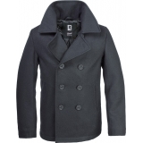 Chaqueta Pea Coat negro