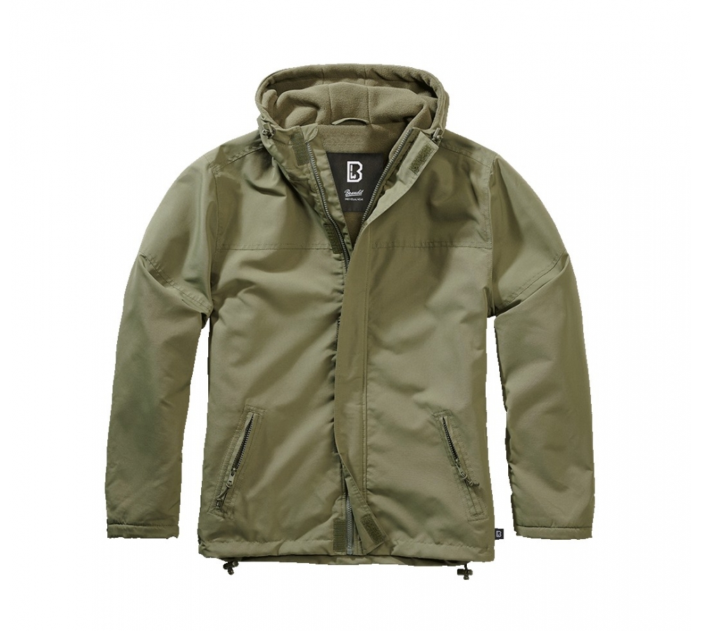 Frontzip Windbreaker olive