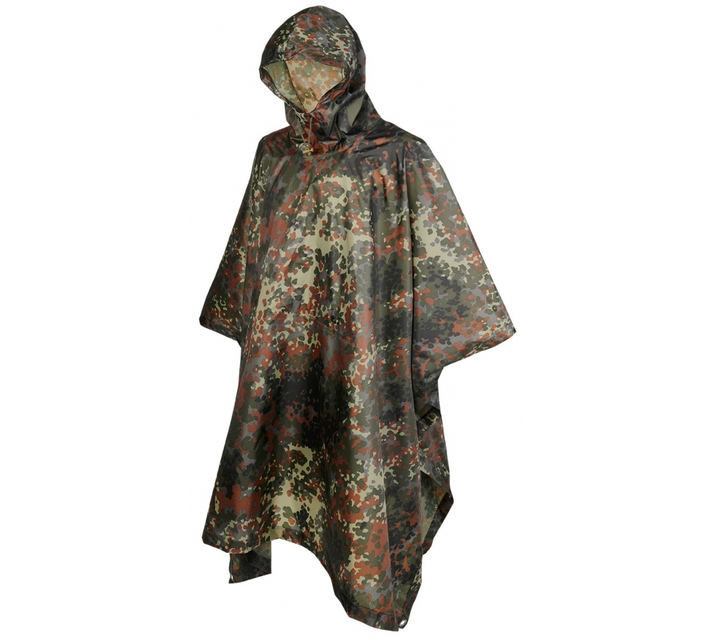 Ripstop Poncho flecktarn