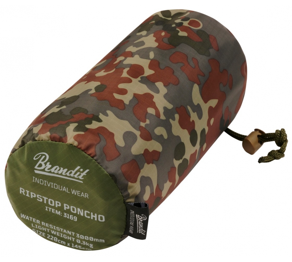 Ripstop Poncho flecktarn