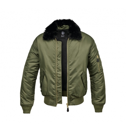 MA2 Fur Collar Jacket olive