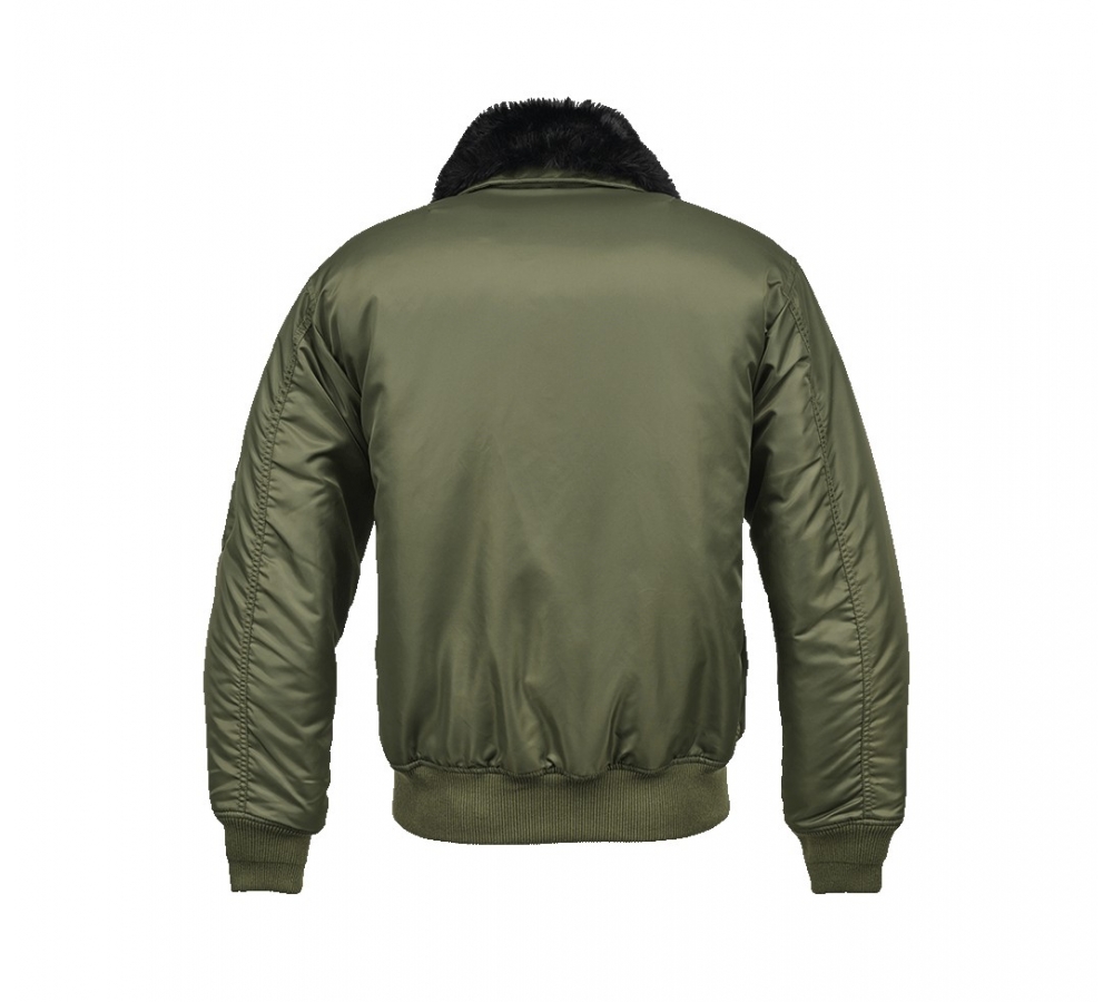 MA2 Fur Collar Jacket olive