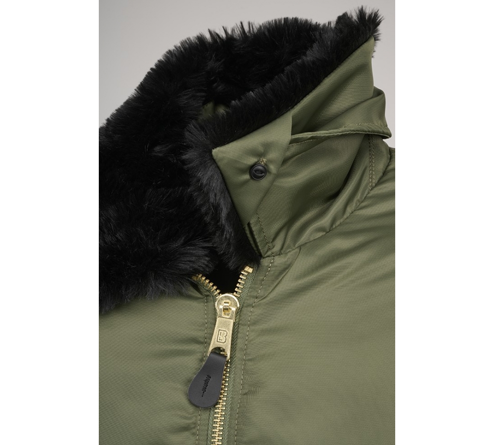 MA2 Fur Collar Jacket olive
